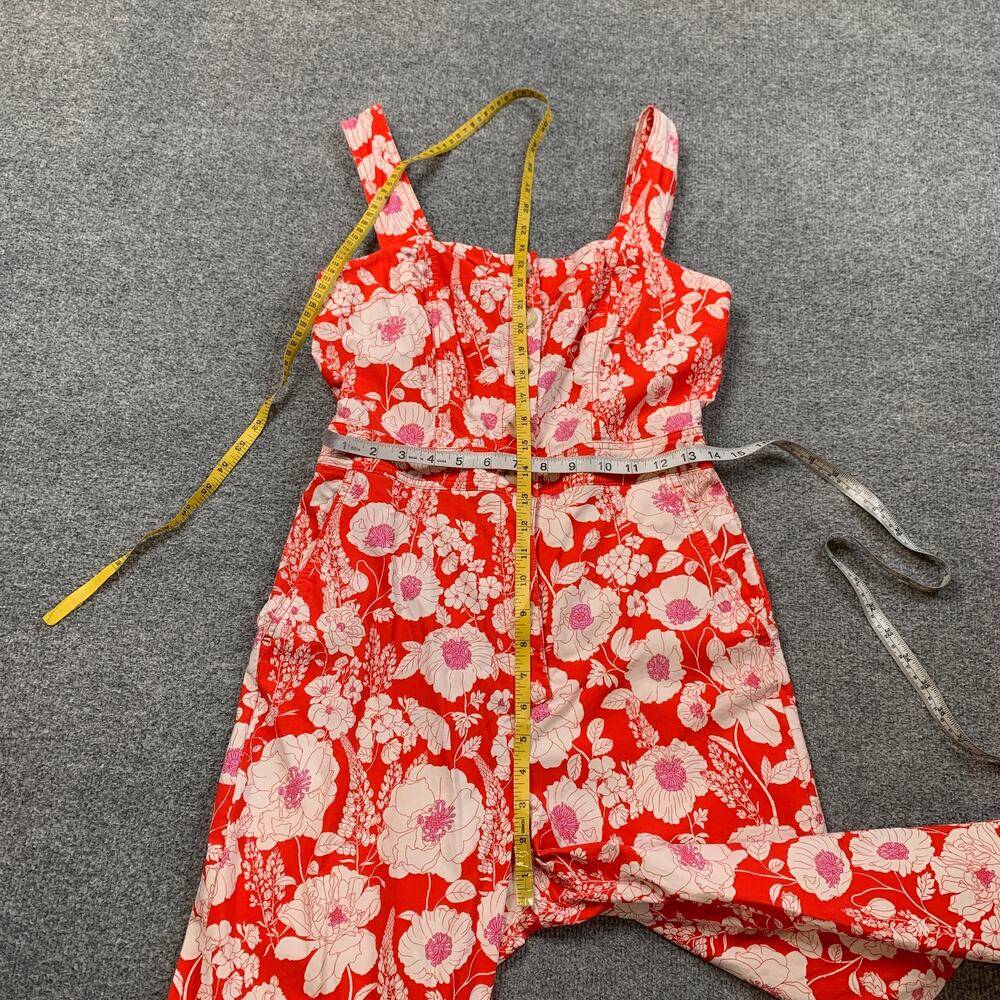 Maeve Jumpsuit Women 8 Multi The Portside Button Front The Colette Pockets - Picture 6 of 13
